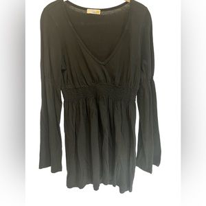 C & C California Black Tunic Top